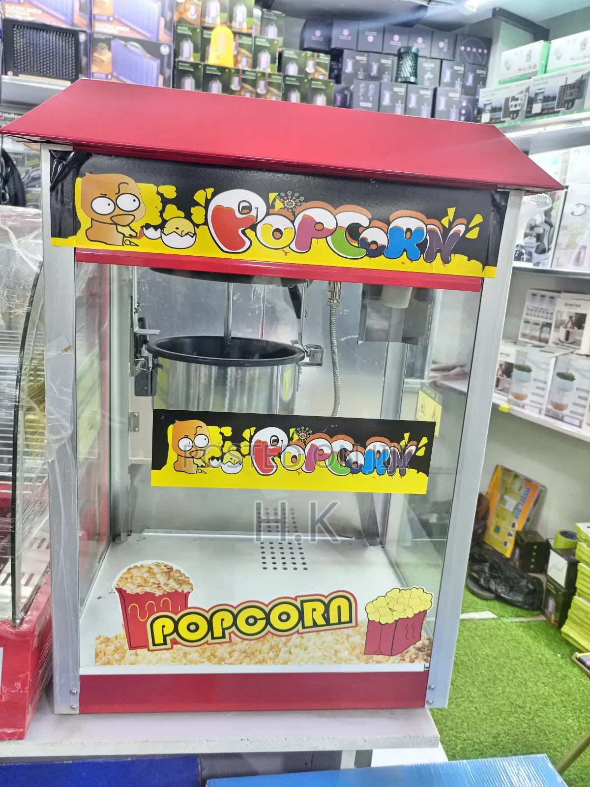 Commercial Electric Popcorn Maker Machine.