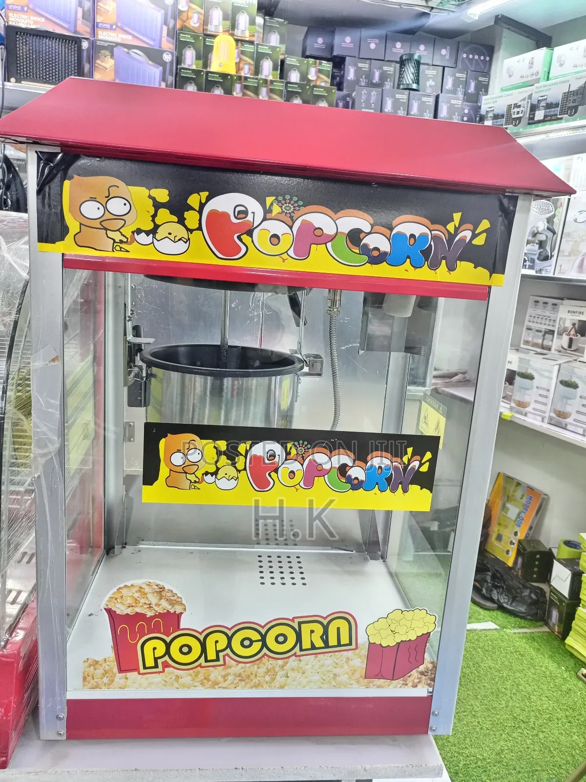 Commercial Electric Popcorn Maker Machine.