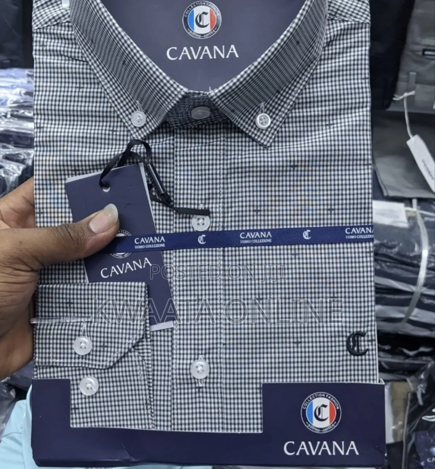 Cavana Pure Cotton High Grade Quality Print Shirt