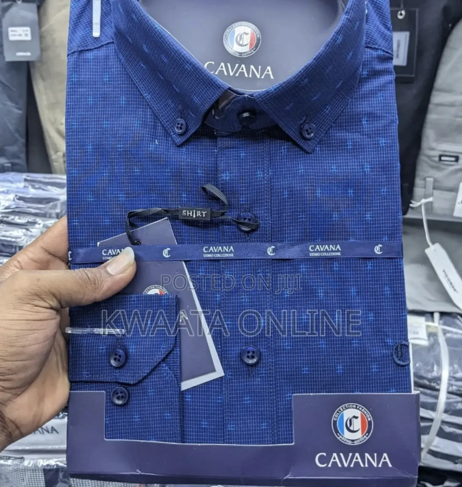 Cavana Pure Cotton High Grade Quality Print Shirt