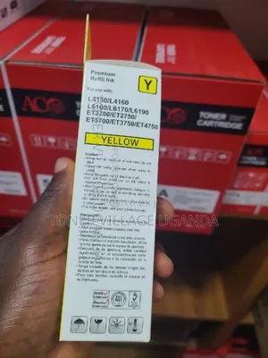 Yellow Epson Refill Ink For Use In L3160 L3210 L3211 L3250