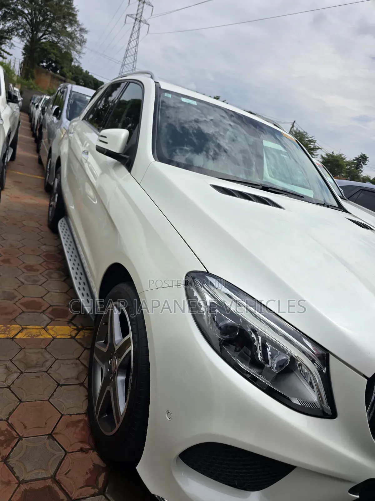 Mercedes-Benz GLE-Class GLE 350d 4MATIC 2017 White