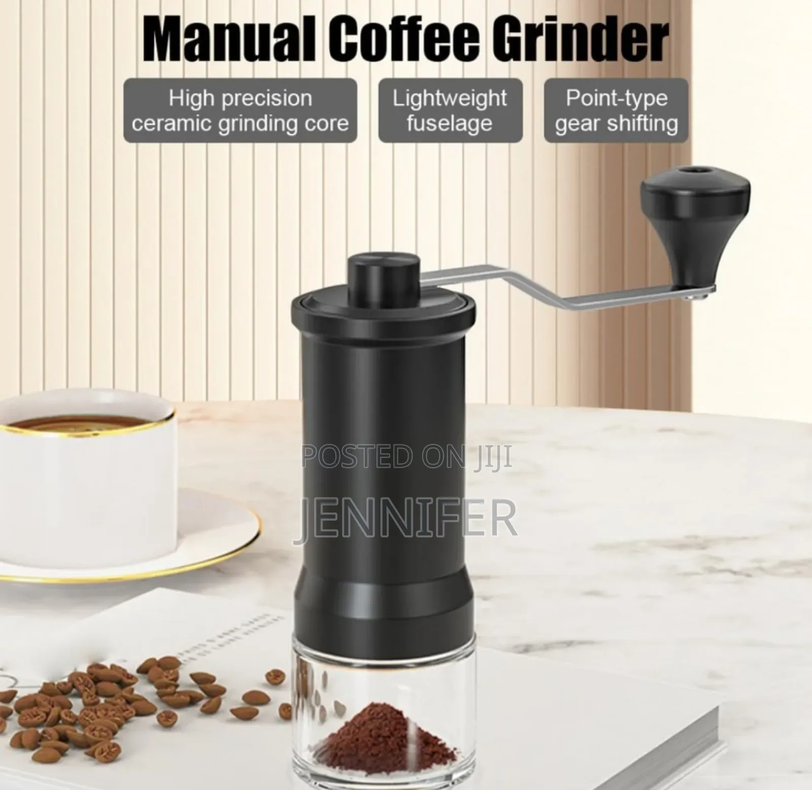 Clisted Manual Coffee Bean Grinder