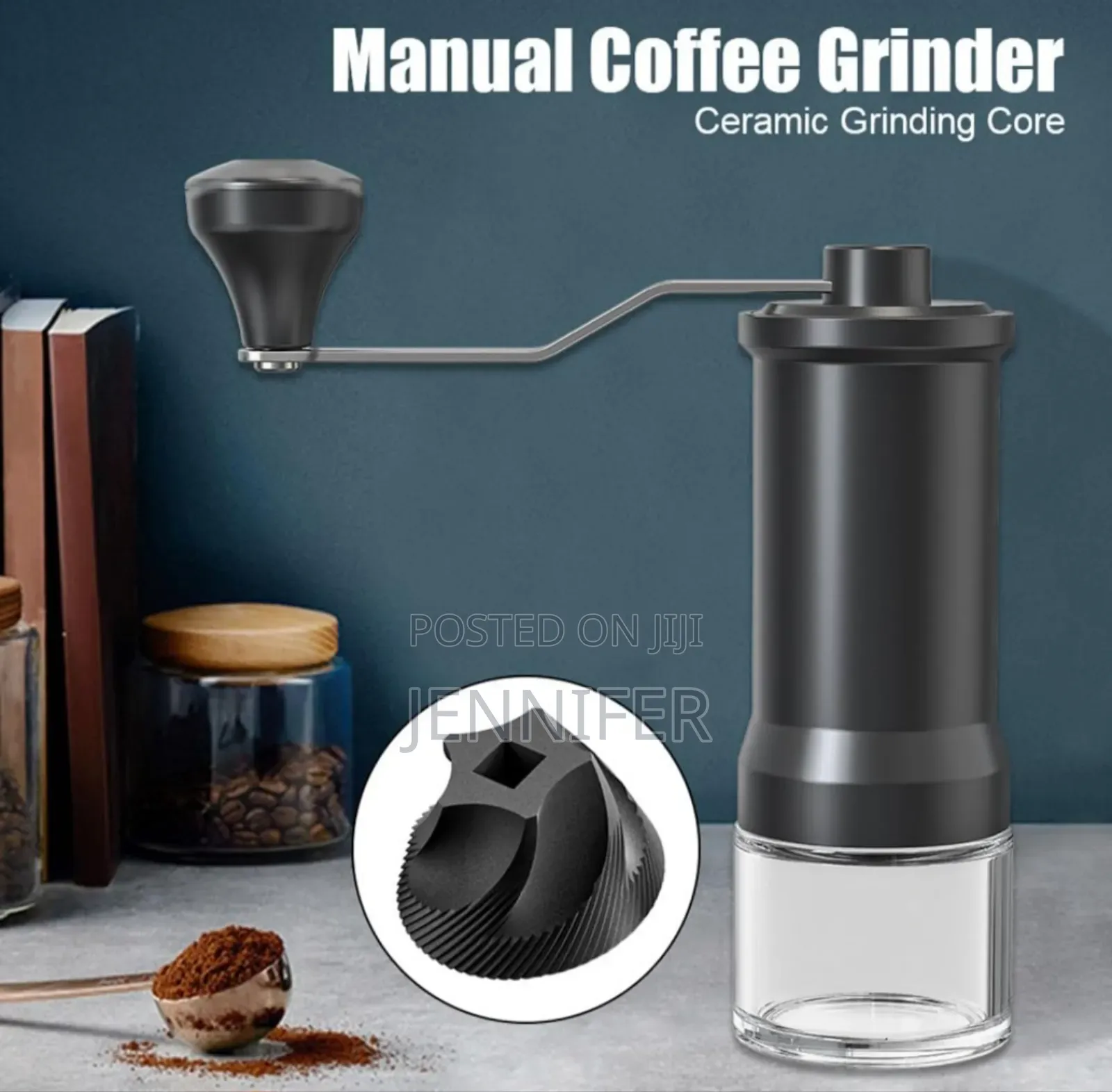 Clisted Manual Coffee Bean Grinder