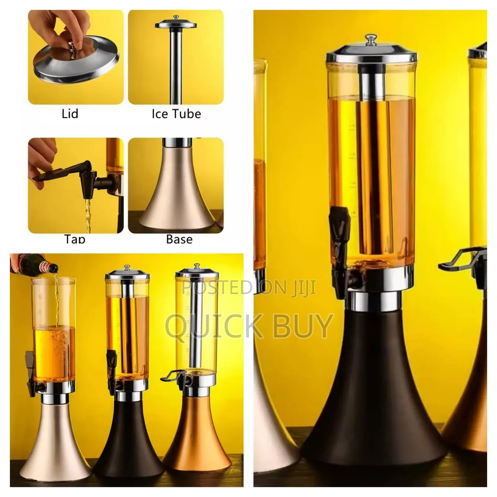 New 3l Beer Tower Dispenser