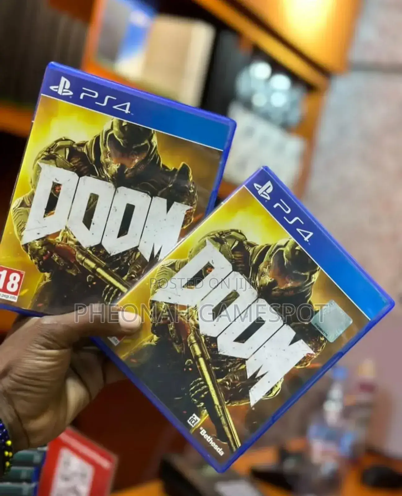Doom Game Cd For Ps4