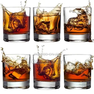 12pcs Premium Lead-Free Cocktail Whisky Classes