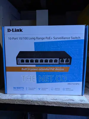 Photo - D-Link 10 Port Poe Switch