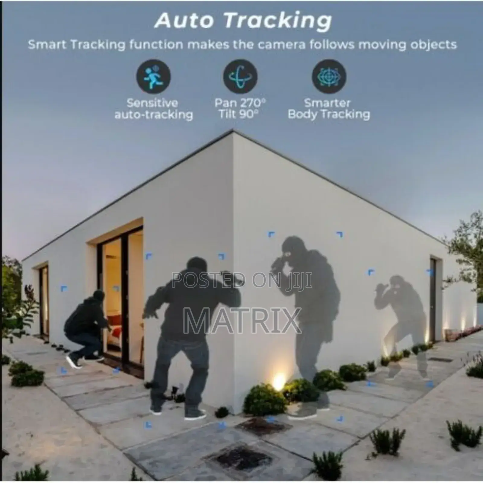 Dual Lens Network Camera Zoom Dual Lens Outdoor Wifi Camera