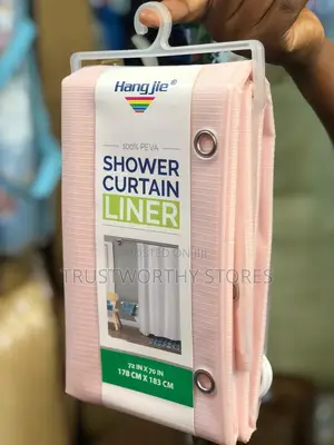 Shower Curtain Liner - 178cm X 183cm (Waterproof)