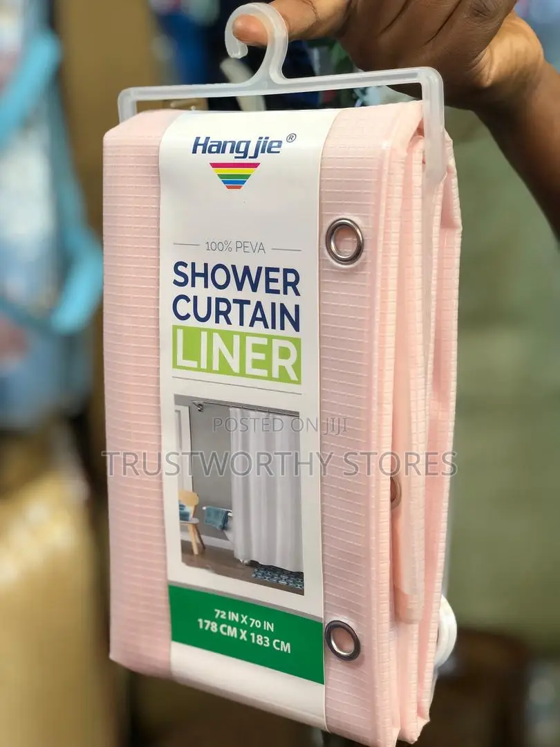 Shower Curtain Liner - 178cm X 183cm (Waterproof)