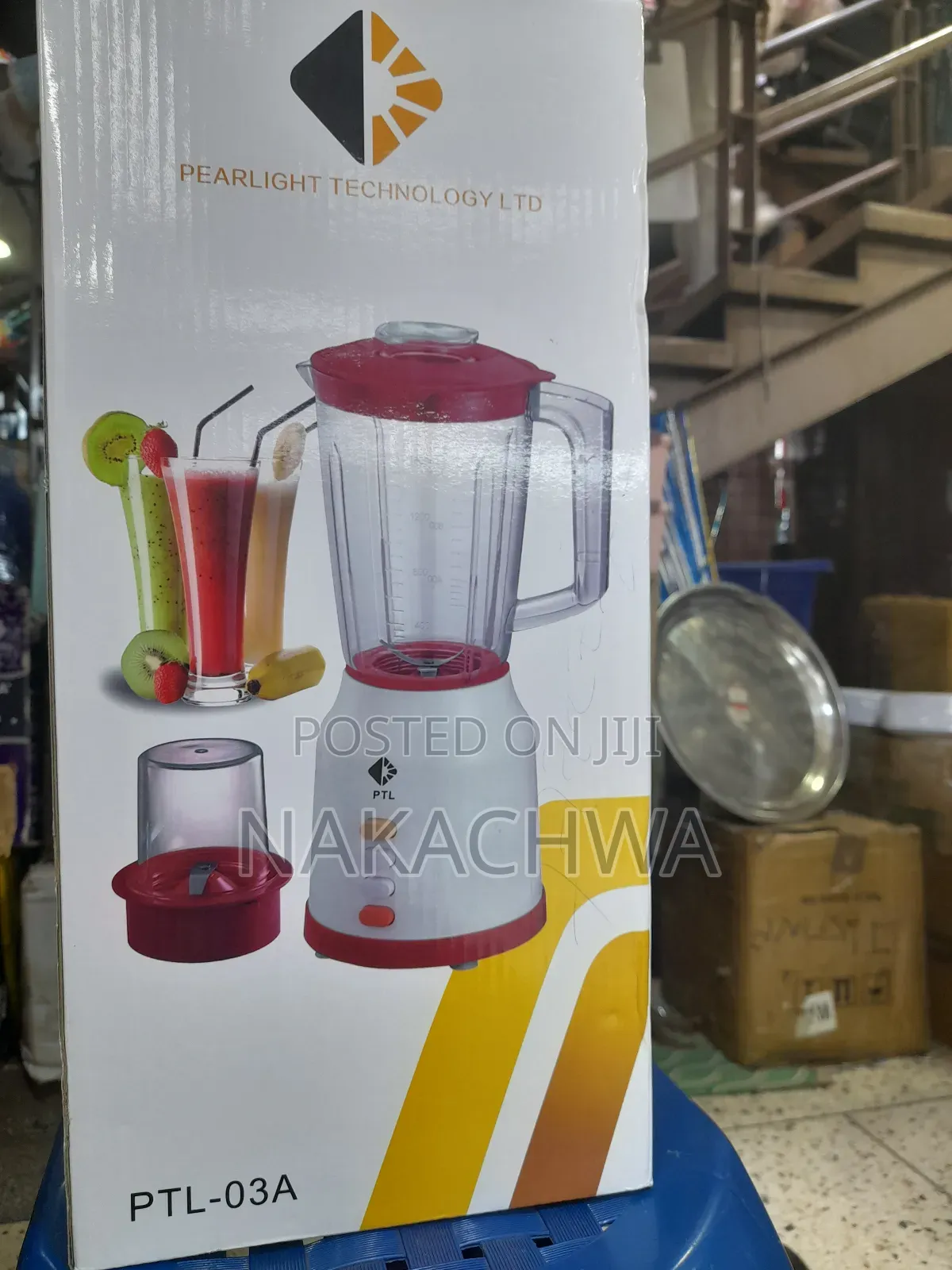Its an Original PTL Blender Botton