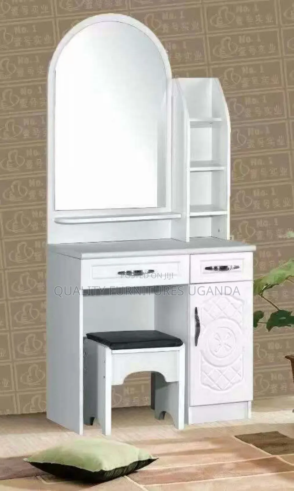 Unique White Dressing Mirror