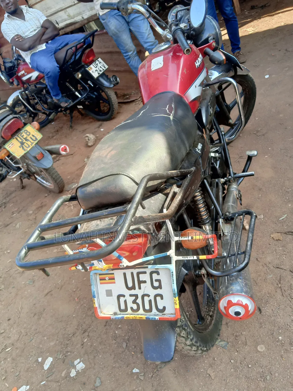 Hero Hunter 125 2023 Red