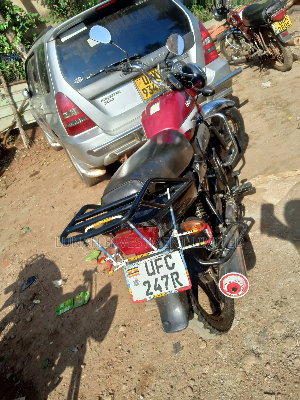 Hero Hunter 125 2023 Red