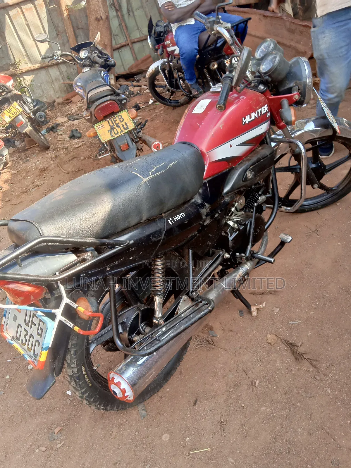 Hero Hunter 125 2023 Red