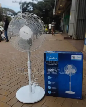 Midea 16 Inch Electric Stand Fan– Black (2yrs Wrty)