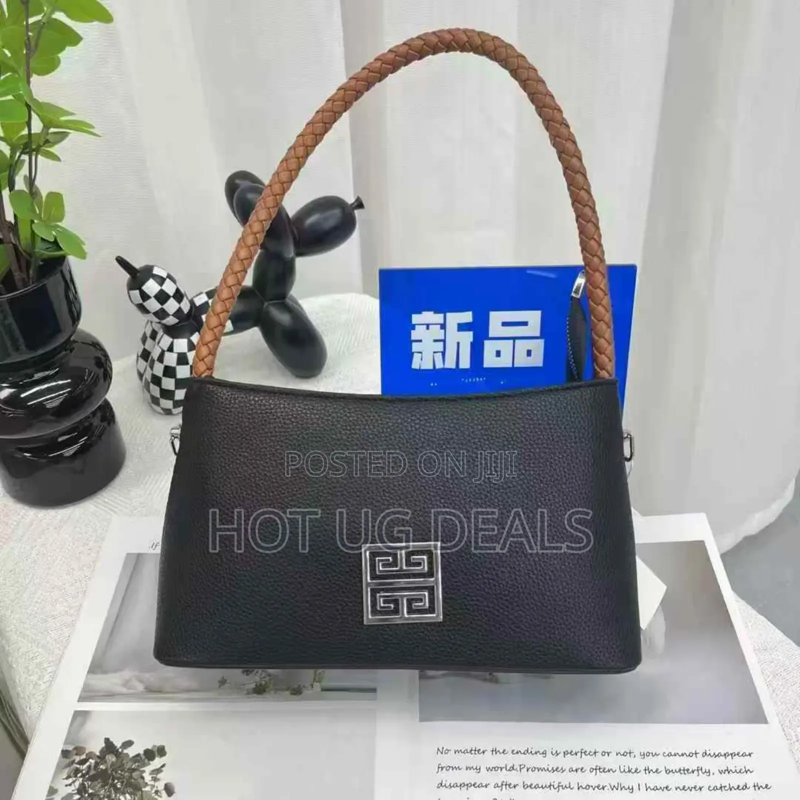 Ladies Classic Designer Handbag - Colour Varies