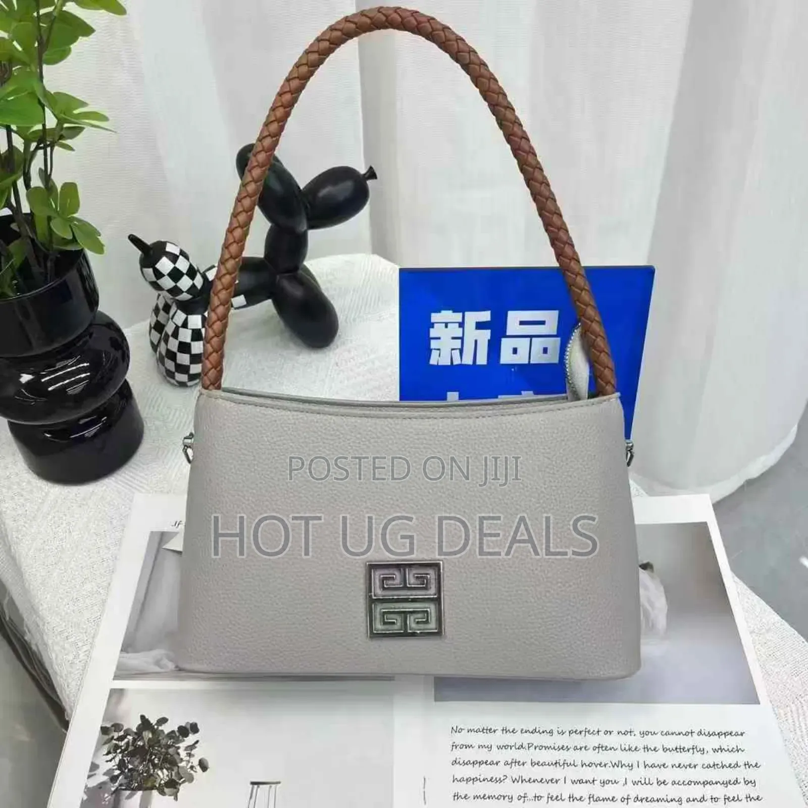 Ladies Classic Designer Handbag - Colour Varies