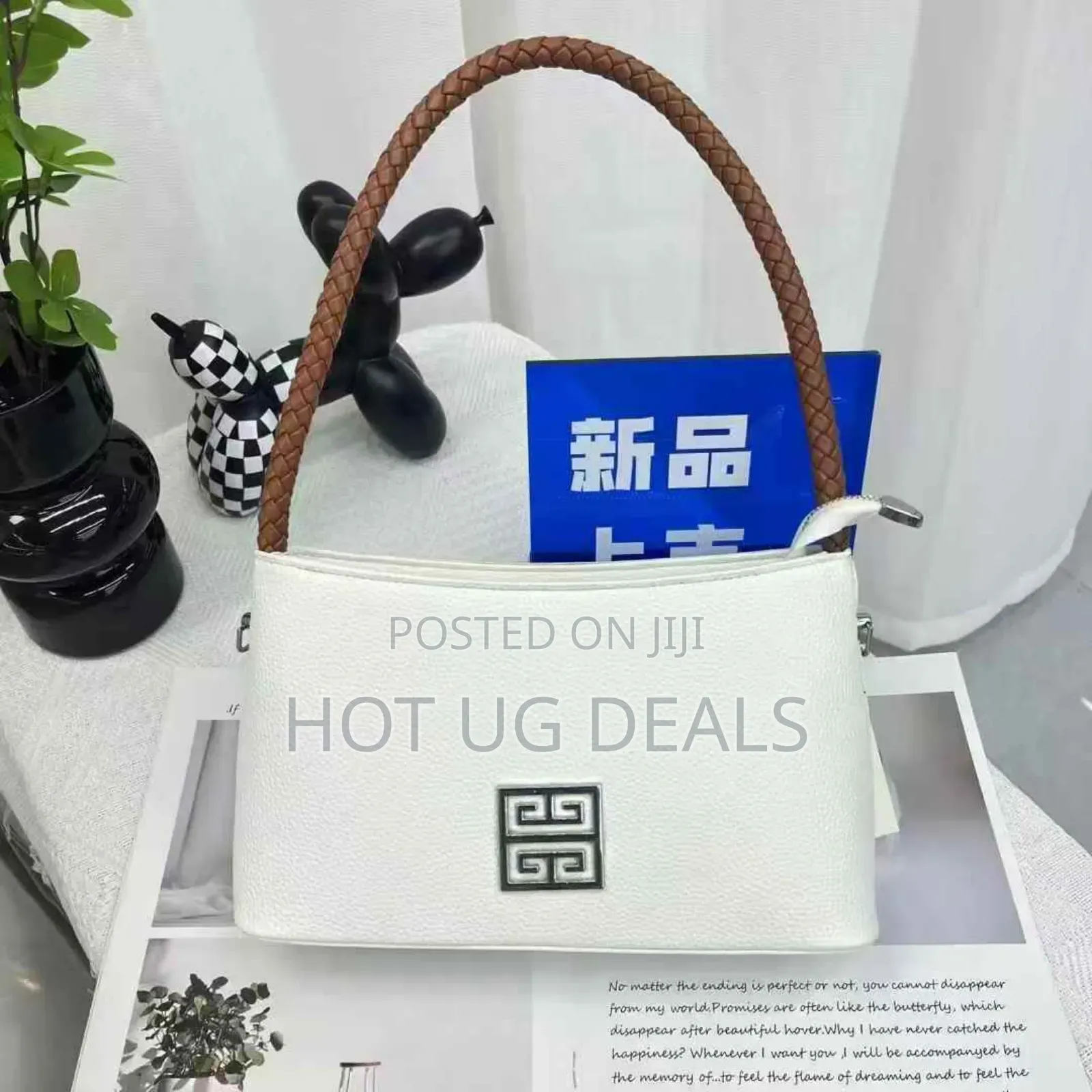Ladies Classic Designer Handbag - Colour Varies
