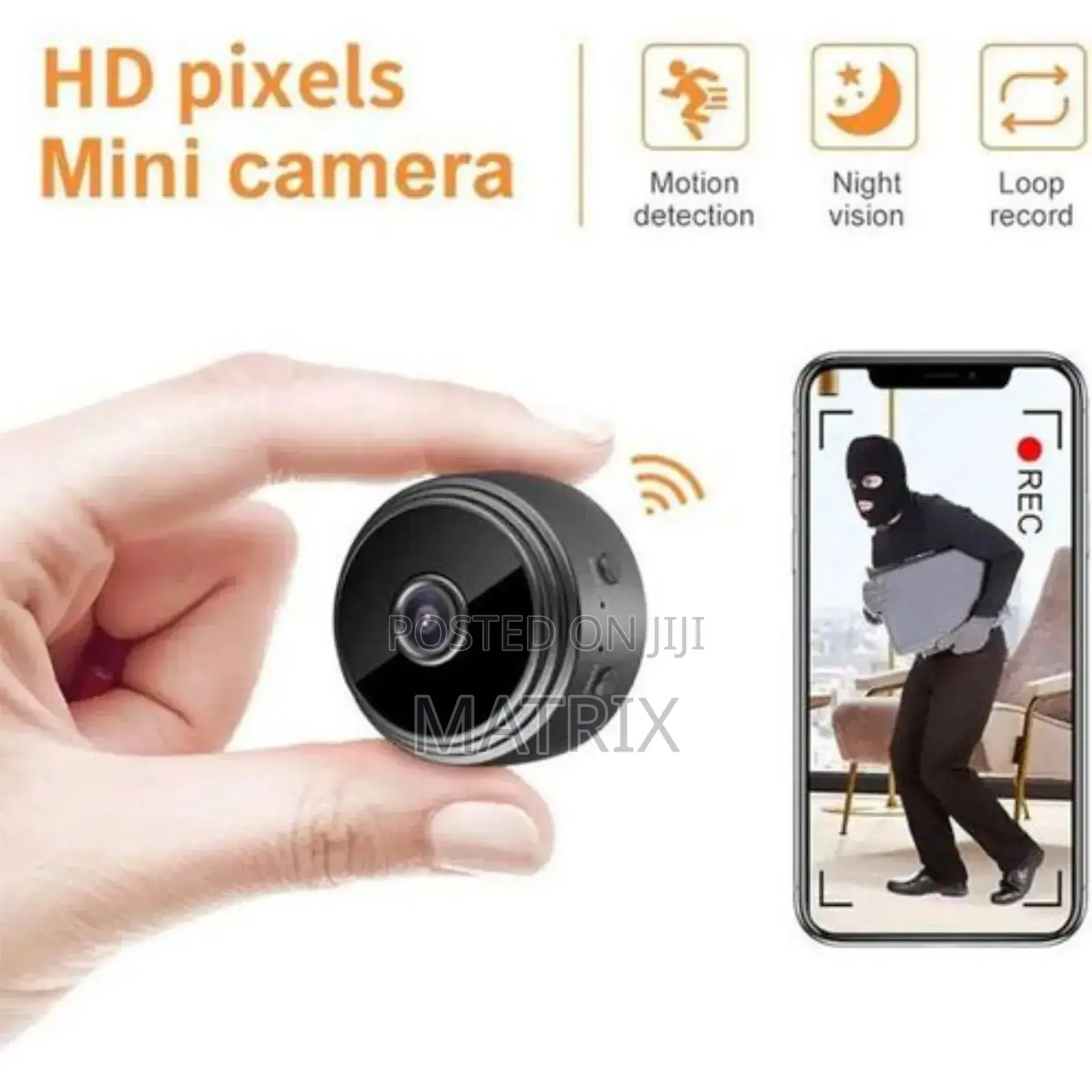 Mini Spy Security Wifi Smart Camera Night Vision Mini Camera