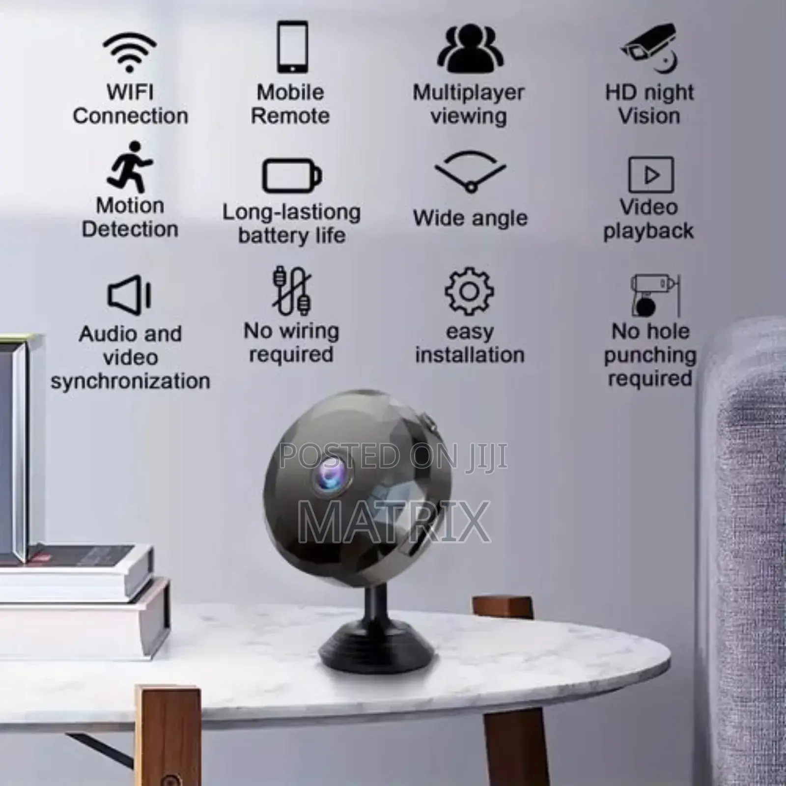 Mini Spy Security Wifi Smart Camera Night Vision Mini Camera
