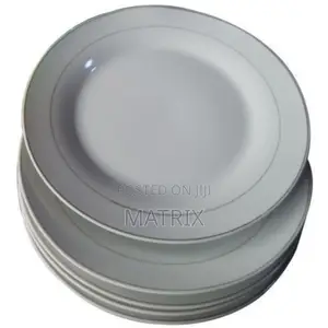 Set of 6 Ceramic Dinner Plates