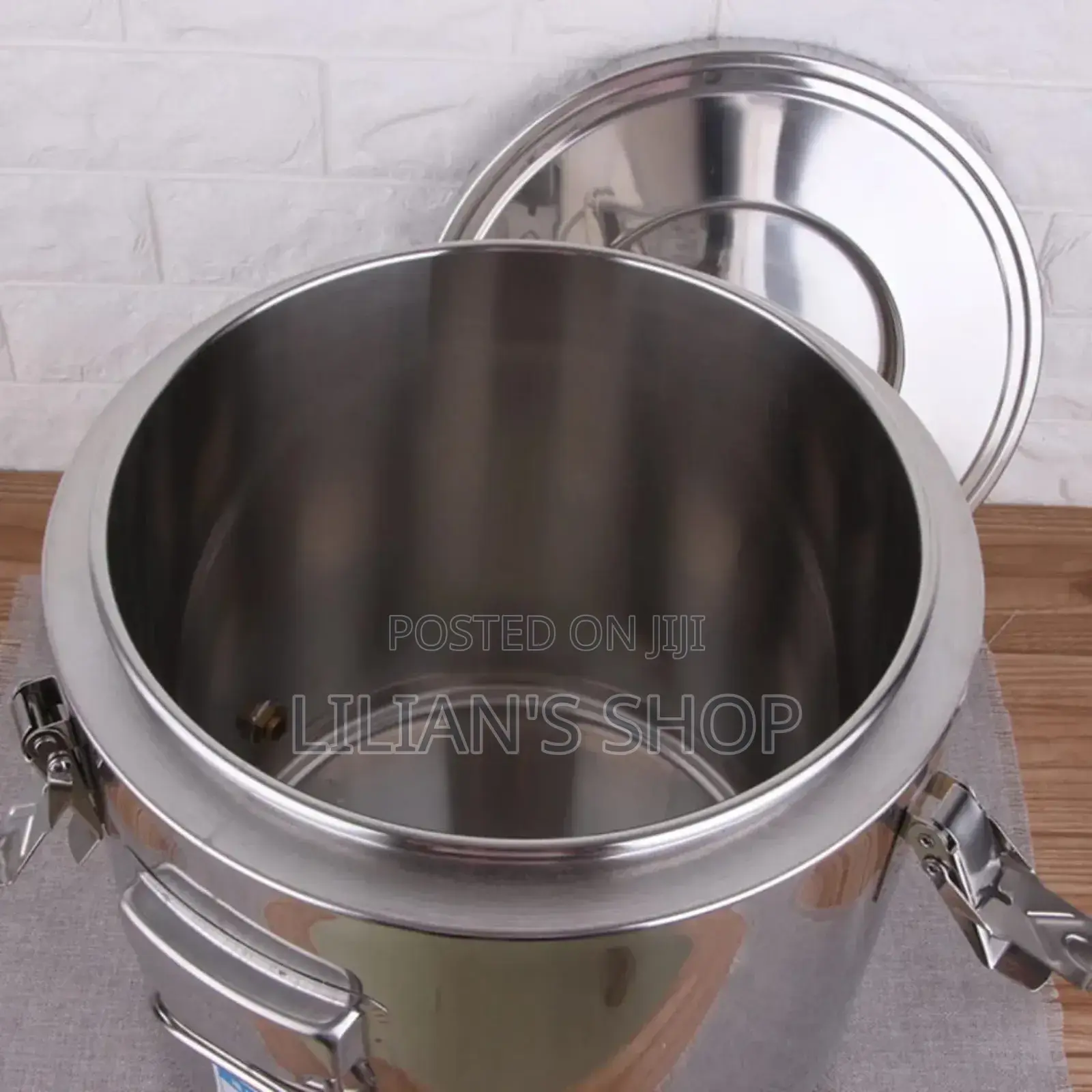 35litres Stainless Steel Thermal Insulation Sealed Bucket