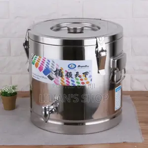 35litres Stainless Steel Thermal Insulation Sealed Bucket