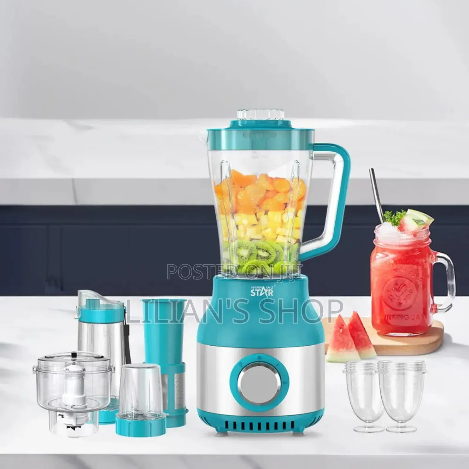 Winningstar 7in1 Unbreakable Speed Blender