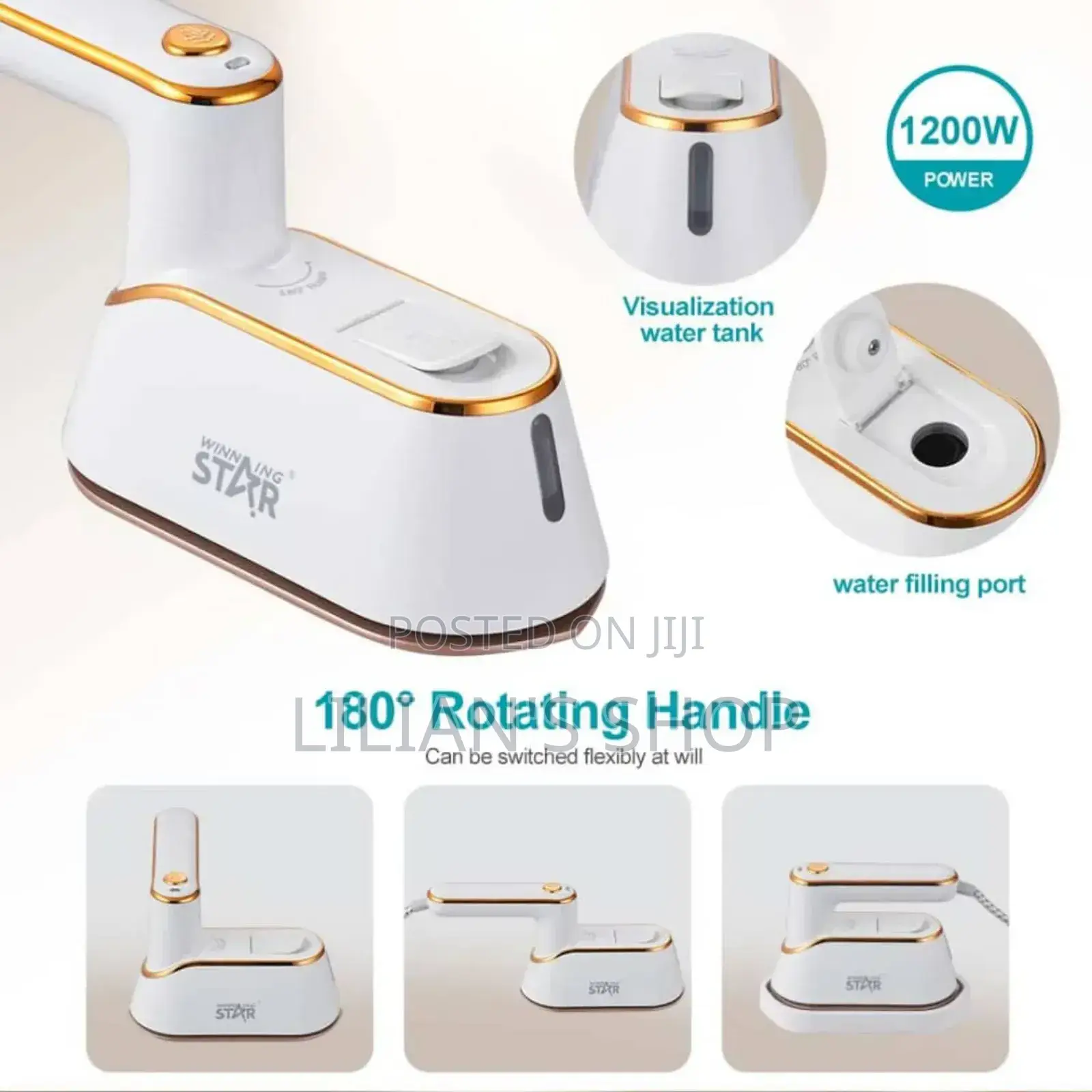 Winningstar Portable Travel Steame Iron