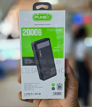 Punex 20000mah Digital Fast Charging Power Bank