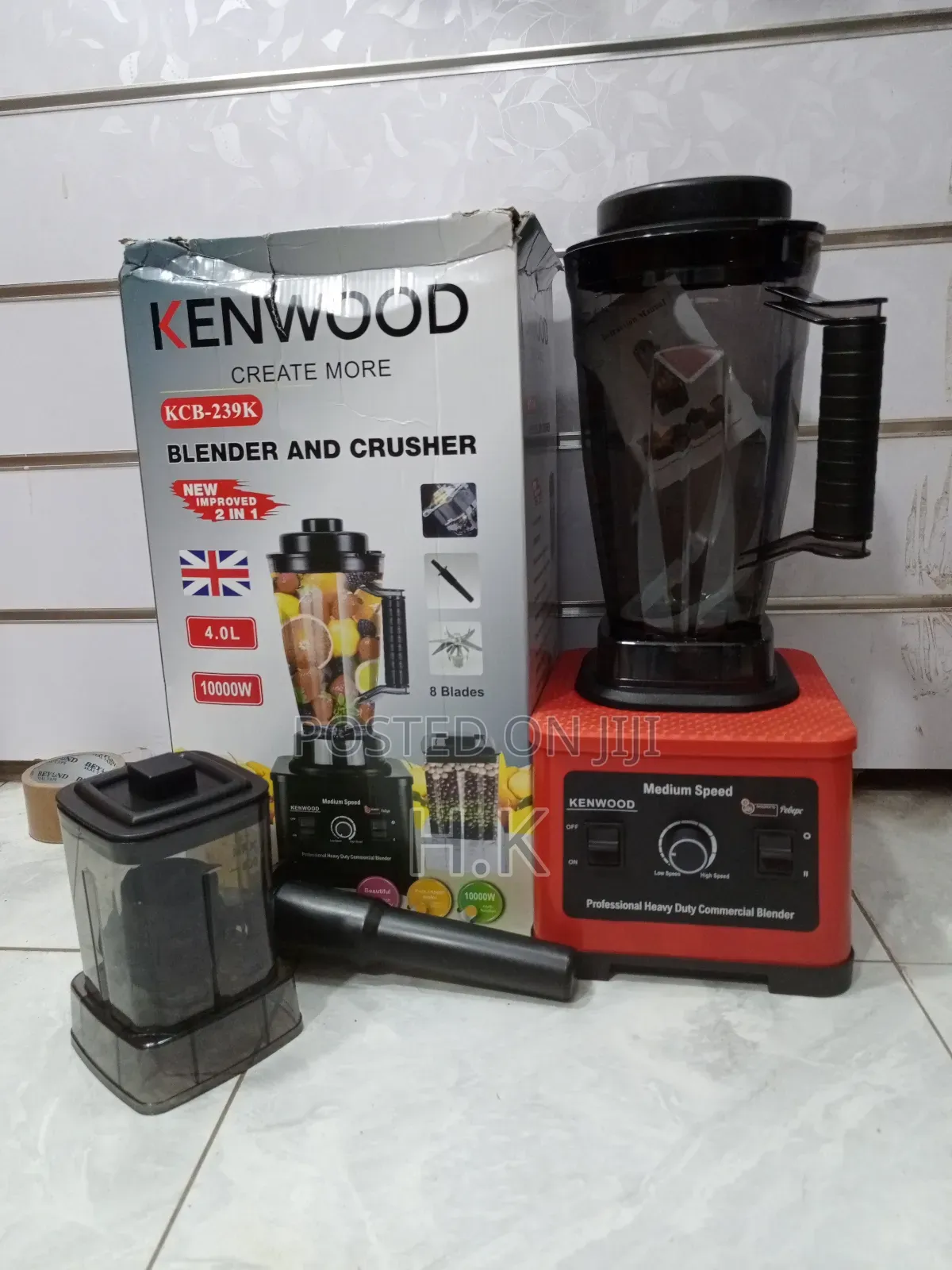 Kenwood KCB- Blender and Crusher