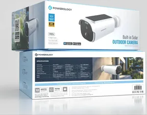 Photo - Powerology Built-in Solar Outdoor Camera