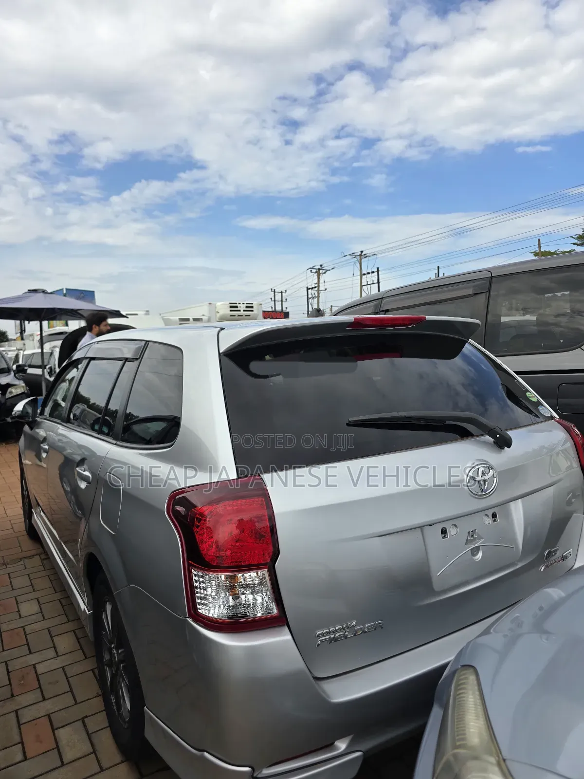 Toyota Corolla Fielder 2013 Silver