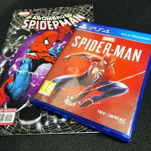 Marvel Spiderman Game Cd for Ps4