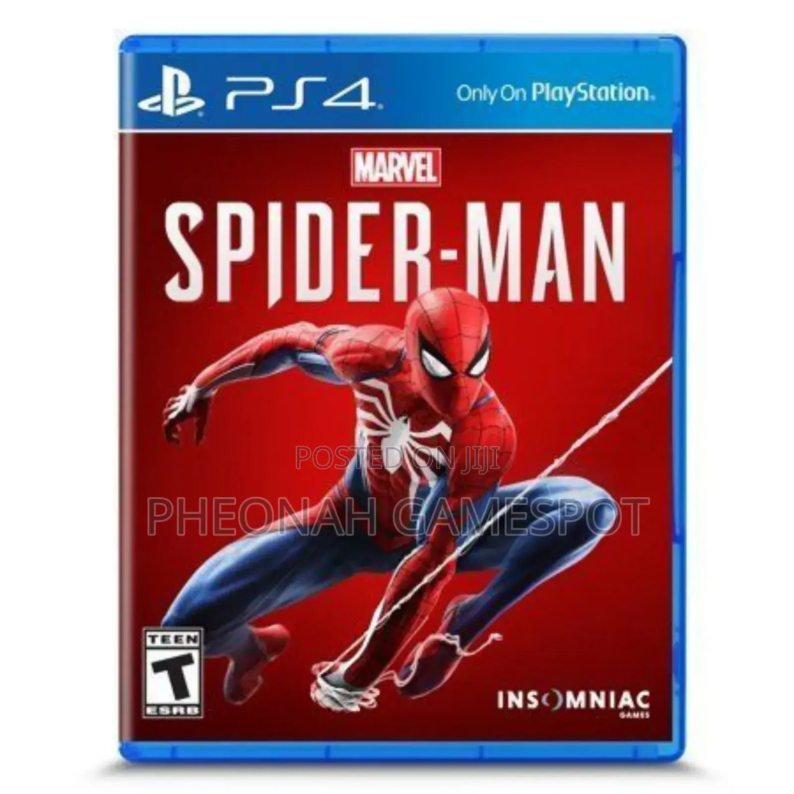 Marvel Spiderman Game Cd for Ps4
