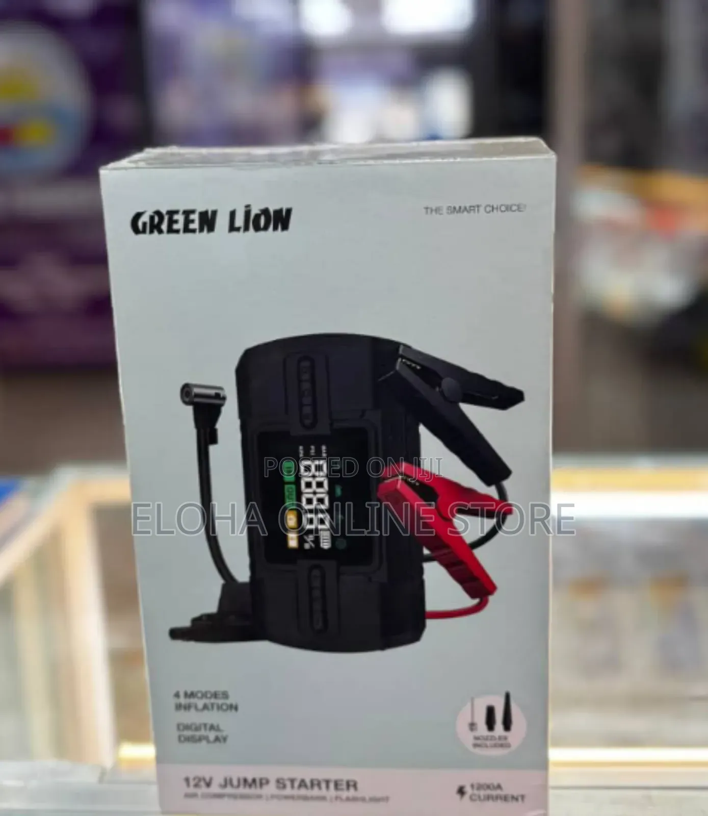 Green Lion 12v Jump Starter 12000 Mah -