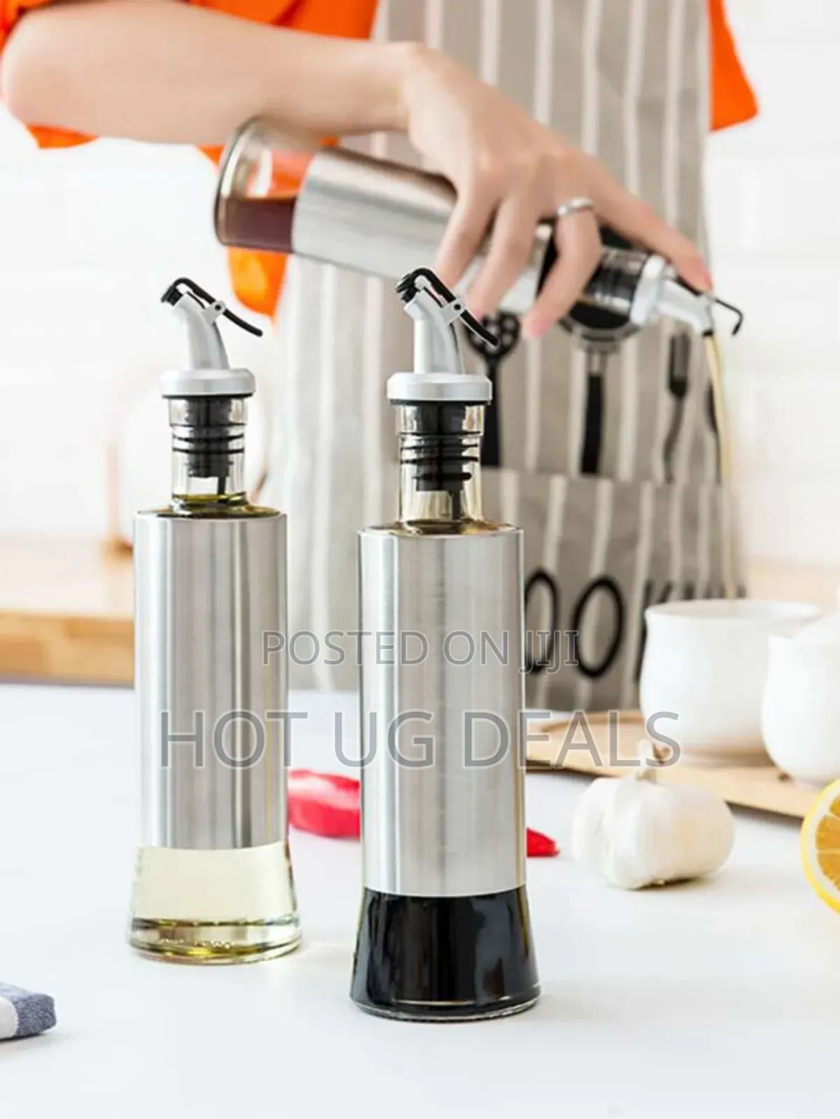 350ml Glass Vinegar Cooking Oil Dispenser Sauce Sprayer