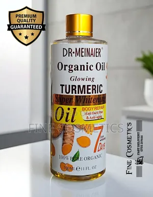 Photo - Dr. Meinaier Organic Glowing Super Whitening Turmeric Oil.