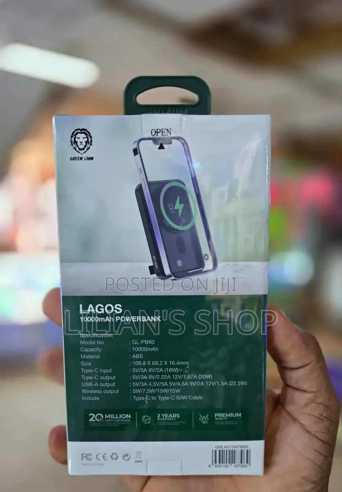 Green Lion Portable Mifi Wifi 6 Router