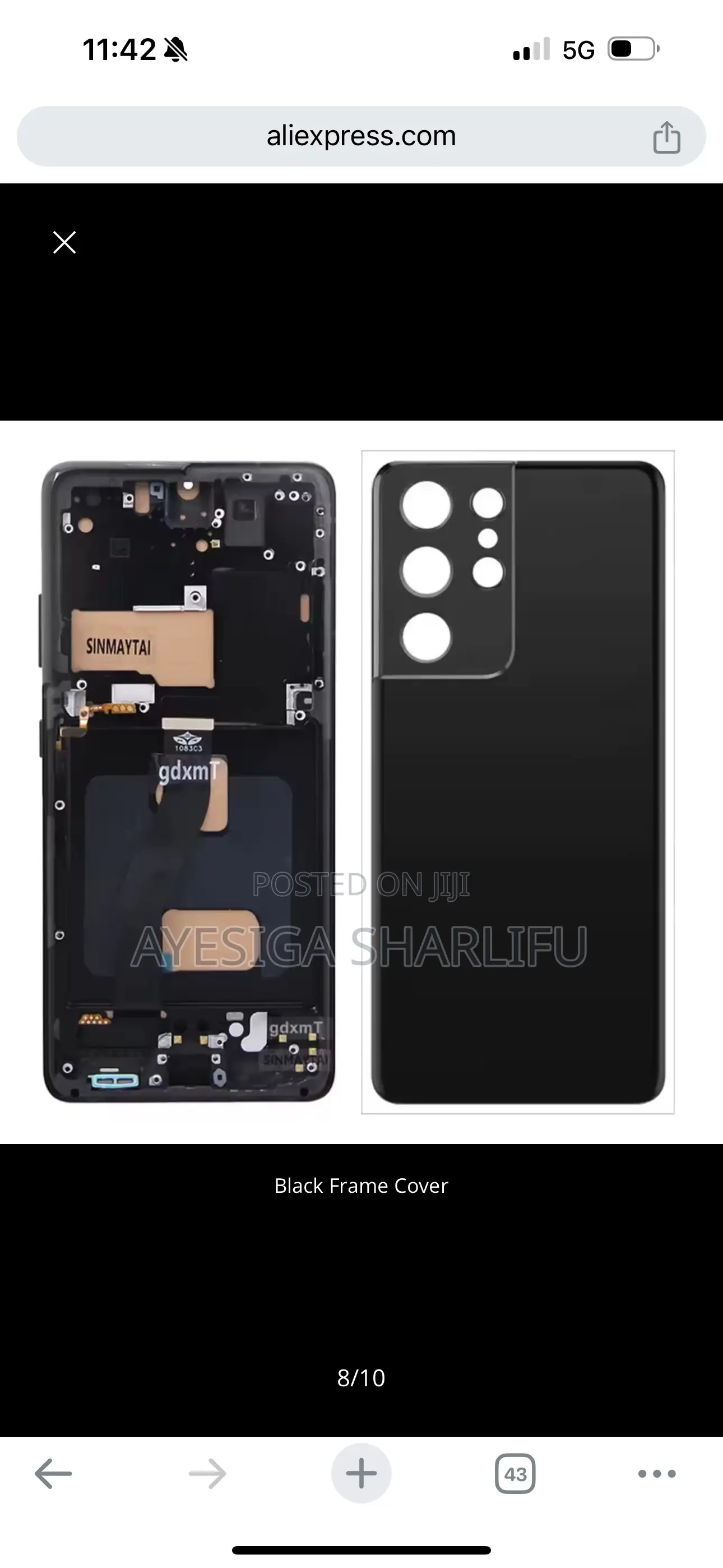 Samsung Galaxy S 21ultra TFT Screen Replacement
