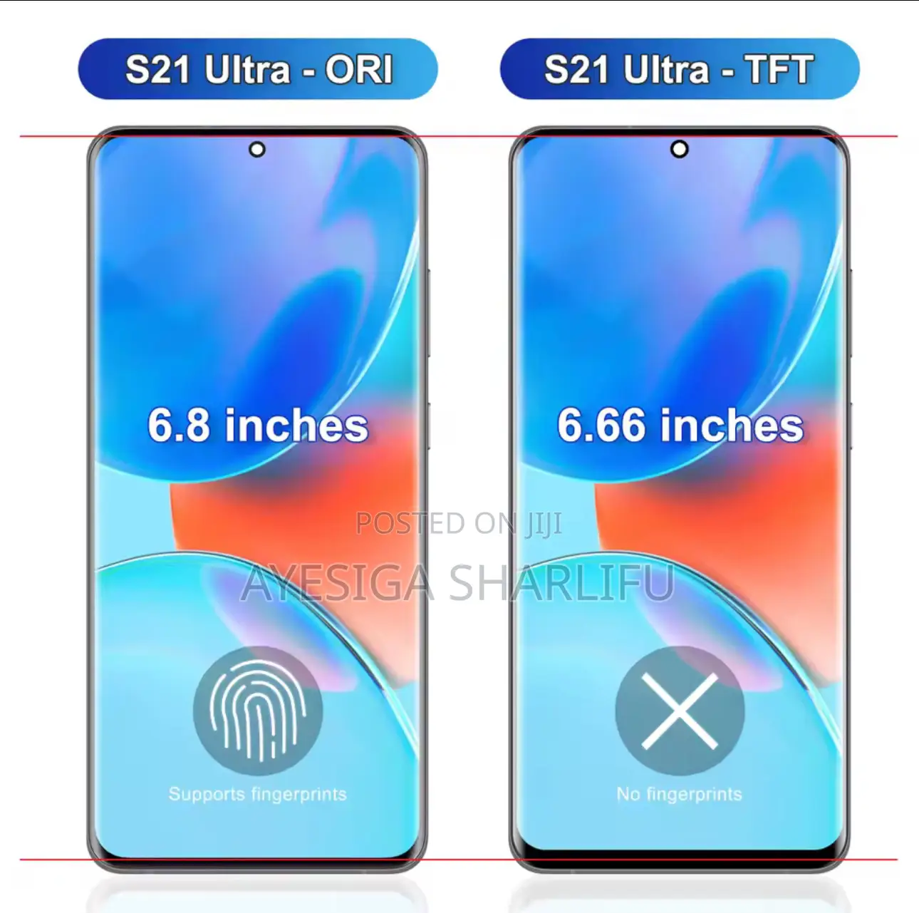 Samsung Galaxy S 21ultra TFT Screen Replacement