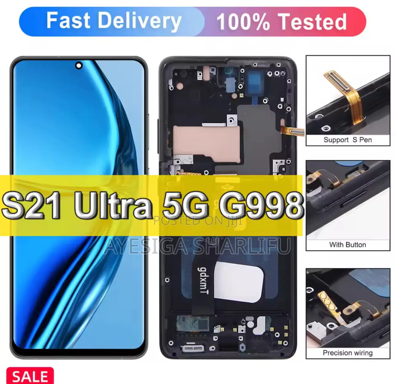 Samsung Galaxy S 21ultra TFT Screen Replacement