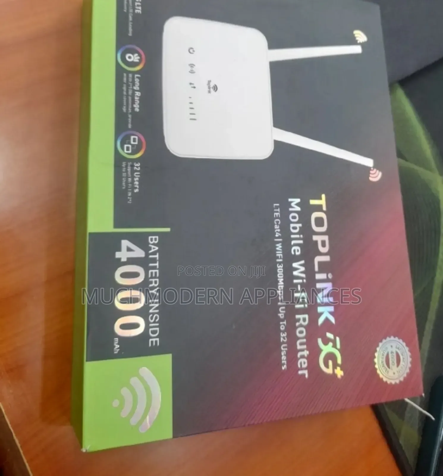 Toplink Router Rechargeable Simcard