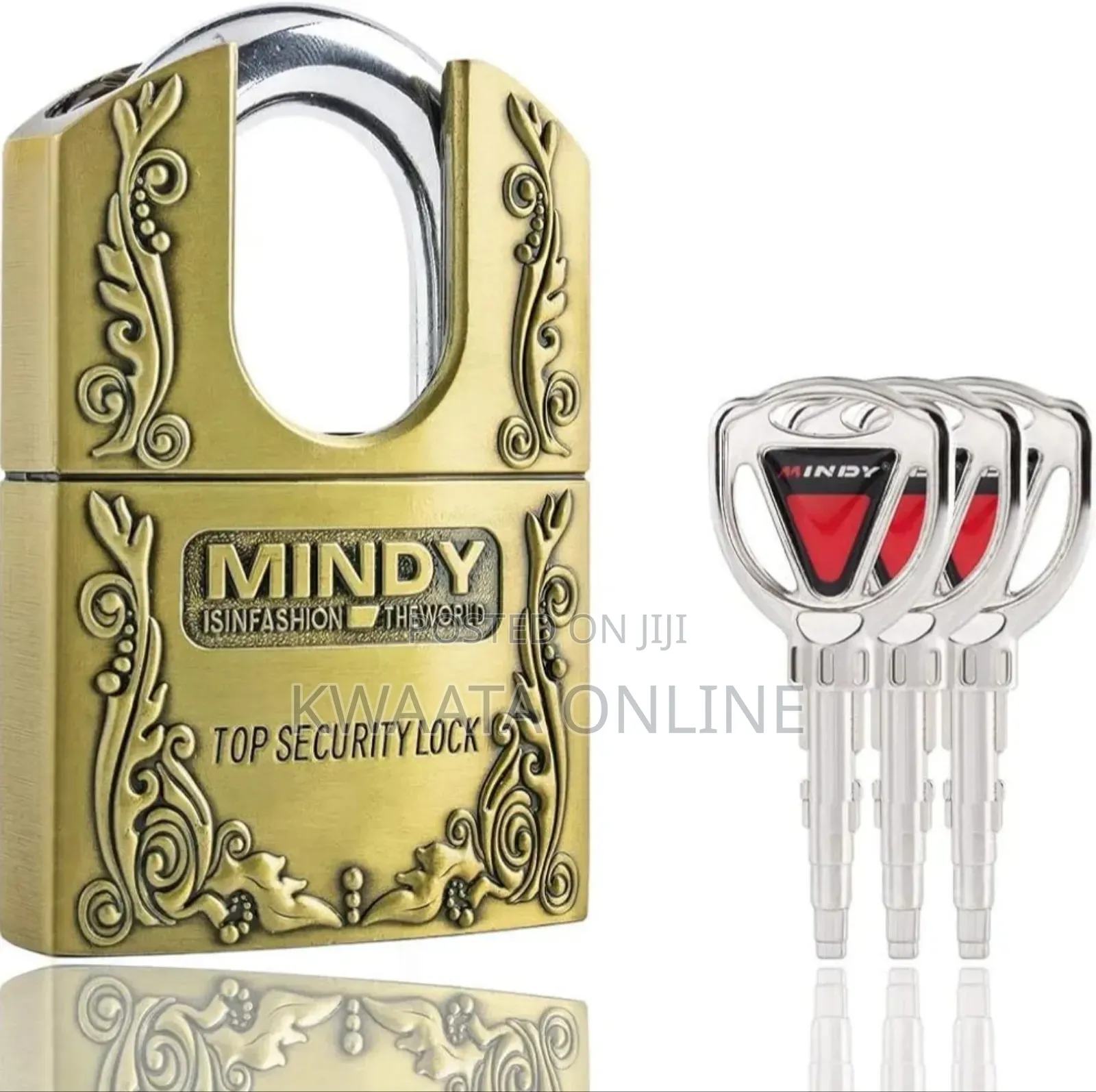 Mindy Locker Lock With Keys Zinc Alloy Padlock