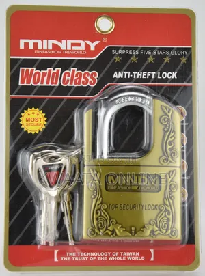 Mindy Locker Lock With Keys Zinc Alloy Padlock