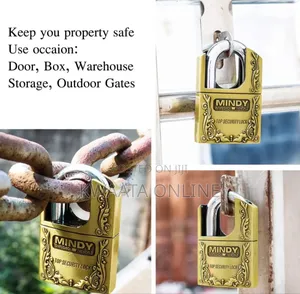 Mindy Locker Lock With Keys Zinc Alloy Padlock