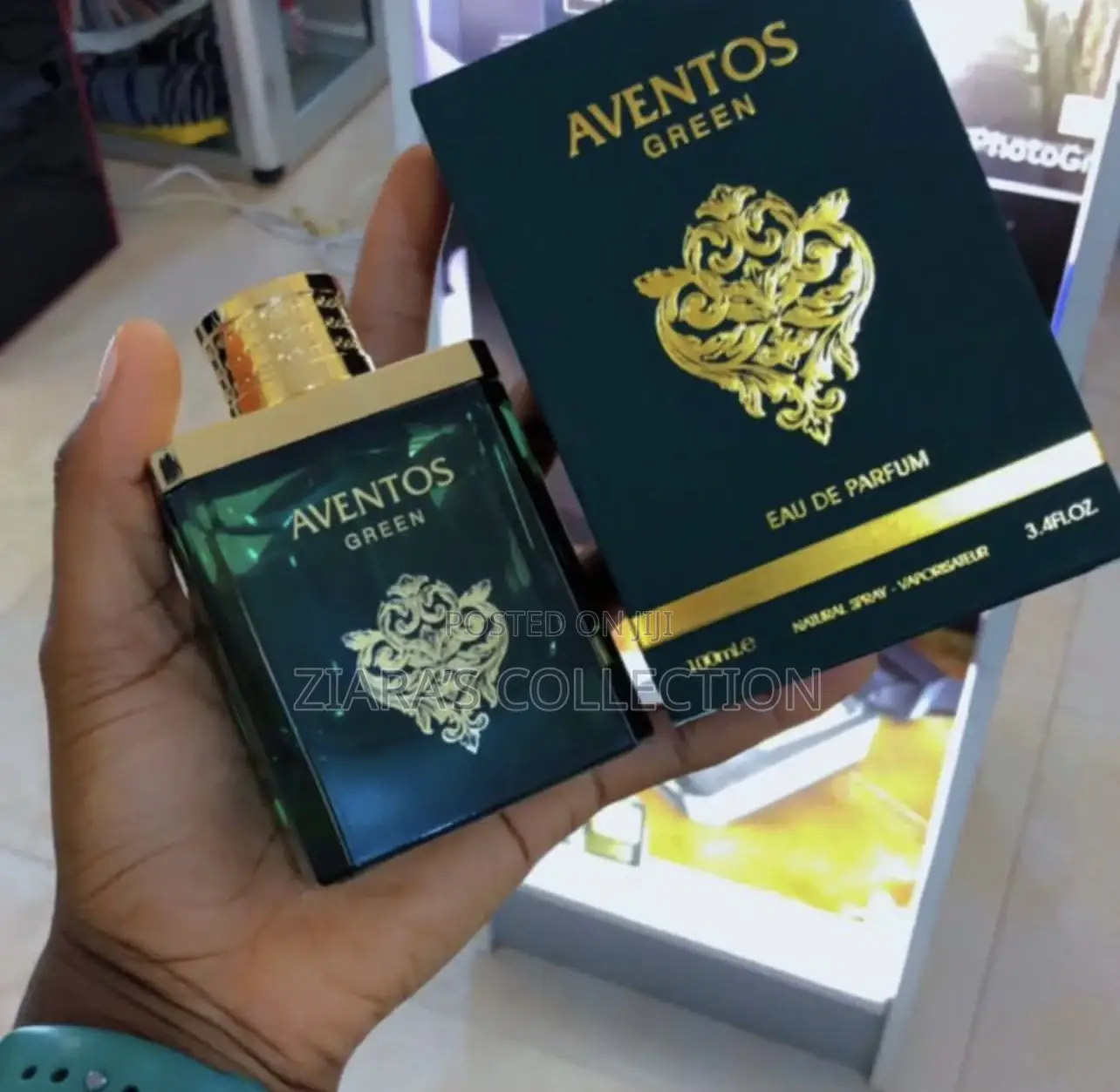 Aventos Green Eau De Parfum by Fragrance World for Men
