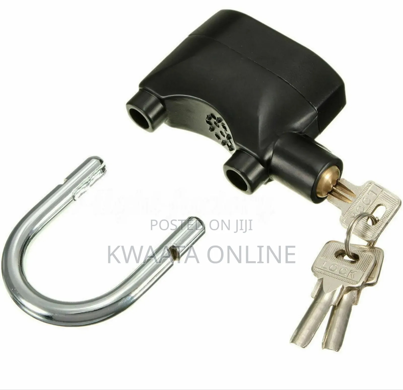 Anti Theft Security Padlock Alarm Siren Motion Sensor
